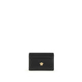 Versace Black Calf Leather Bos Taurus Wallet