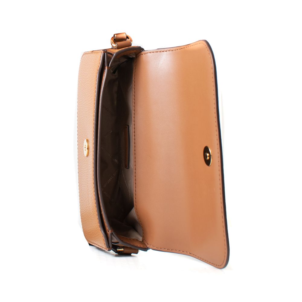 Michael Kors Jet Set Travel Small Leather Crossbody Bag Luggage