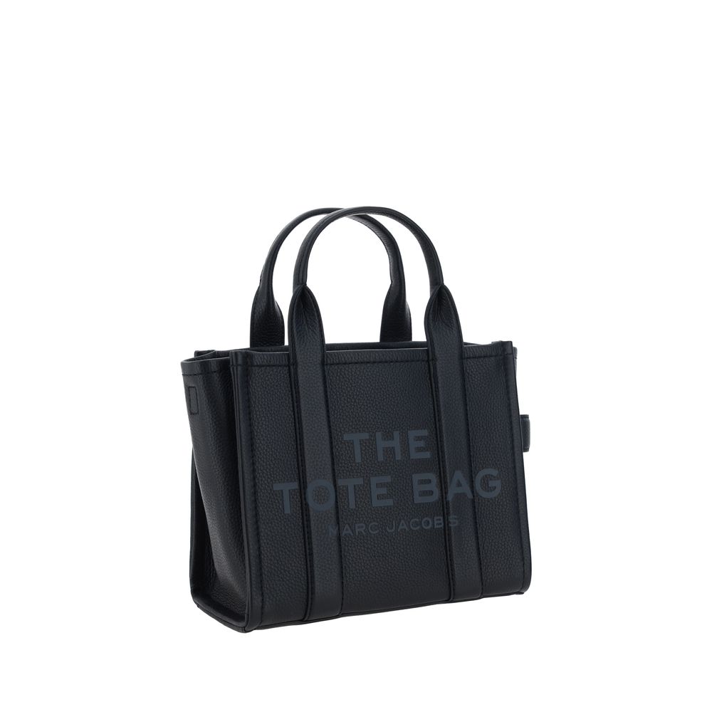 Marc Jacobs The Small Tote Bag Grained Leather Black