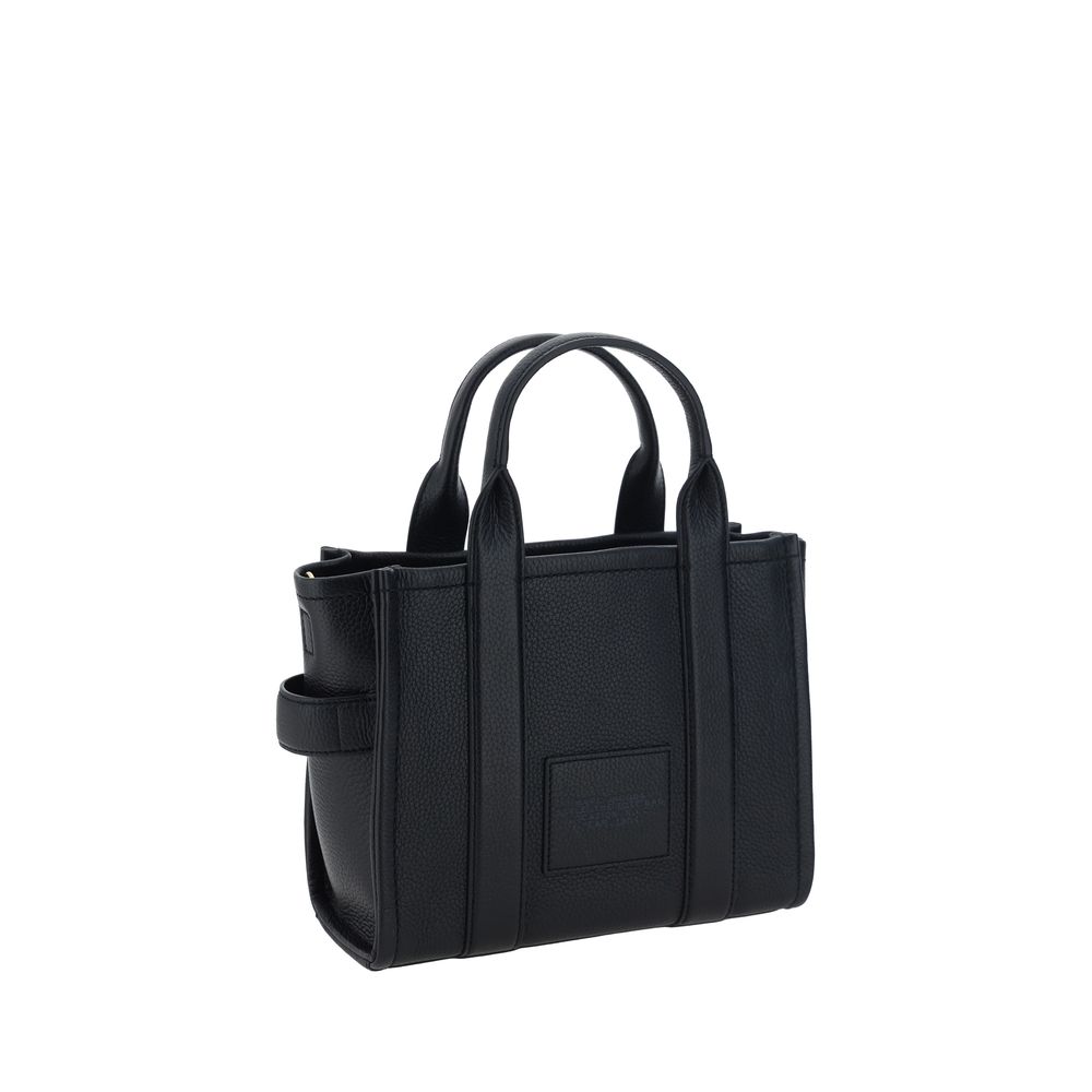 Marc Jacobs The Small Tote Bag Grained Leather Black