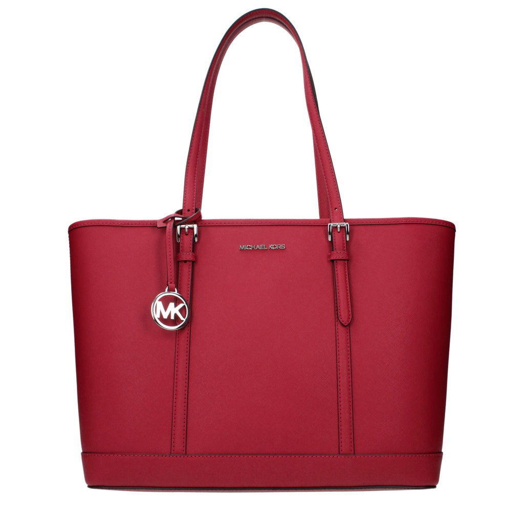 Michael Kors Jet Set Travel Large Tote Bag Dark Raspberry