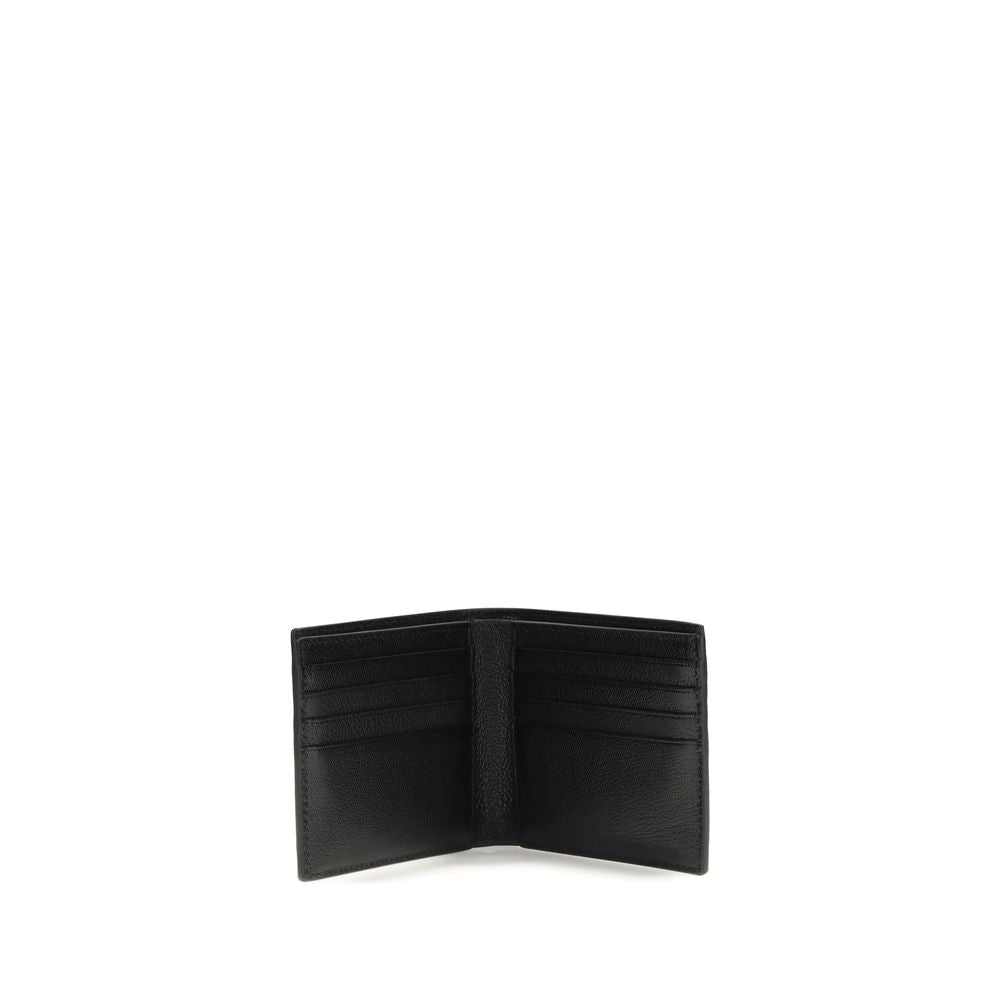 Tom Ford Black Grained Leather Bifold Wallet