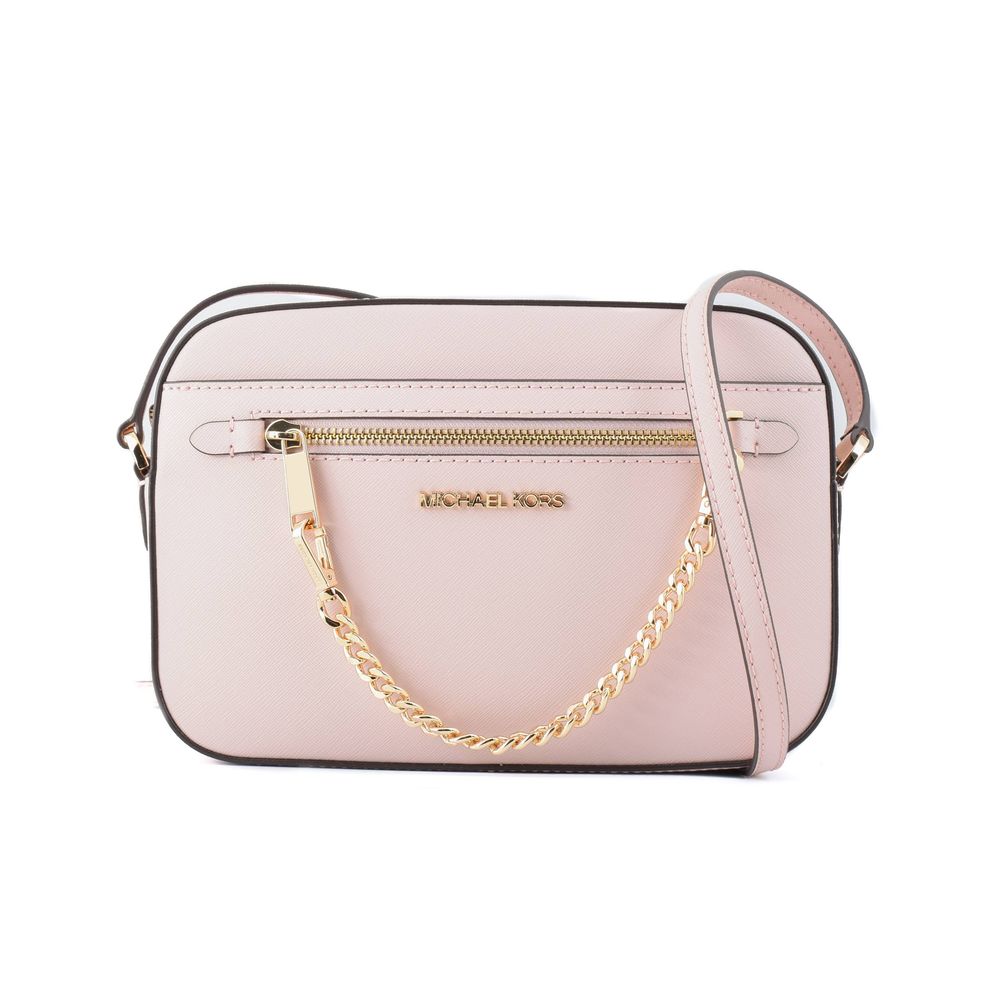 Michael Kors Jet Set Travel Crossbody Bag Powder Blush