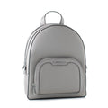 Michael Kors Jaycee Medium Pebbled Leather Backpack Pearl Grey