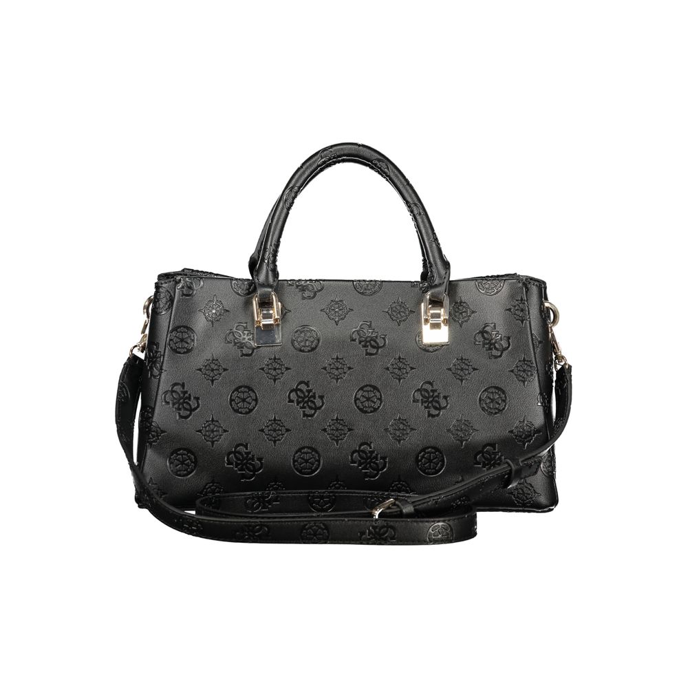 Guess Jeans Tisha Satchel Bag in Black