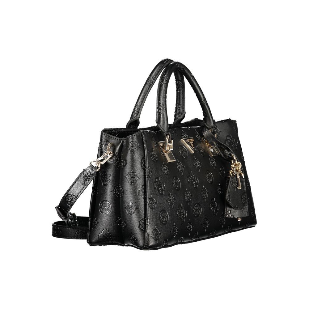 Guess Jeans Tisha Satchel Bag in Black