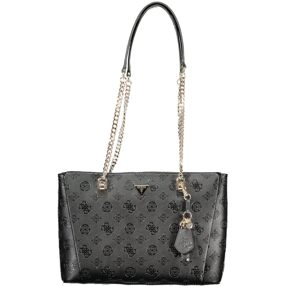 Guess Jeans Tisha Tote Bag in Black