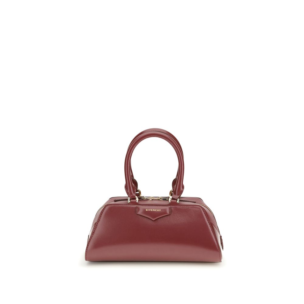 Givenchy Bordeaux Calf Leather Bos Taurus Handbag