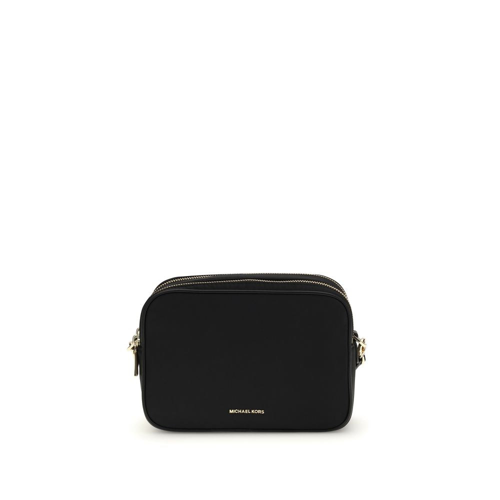 Michael Kors Bryant Medium Nylon Camera Crossbody Bag Black