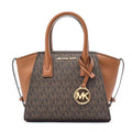 Michael Kors Avril Extra-Small Logo Satchel Brown