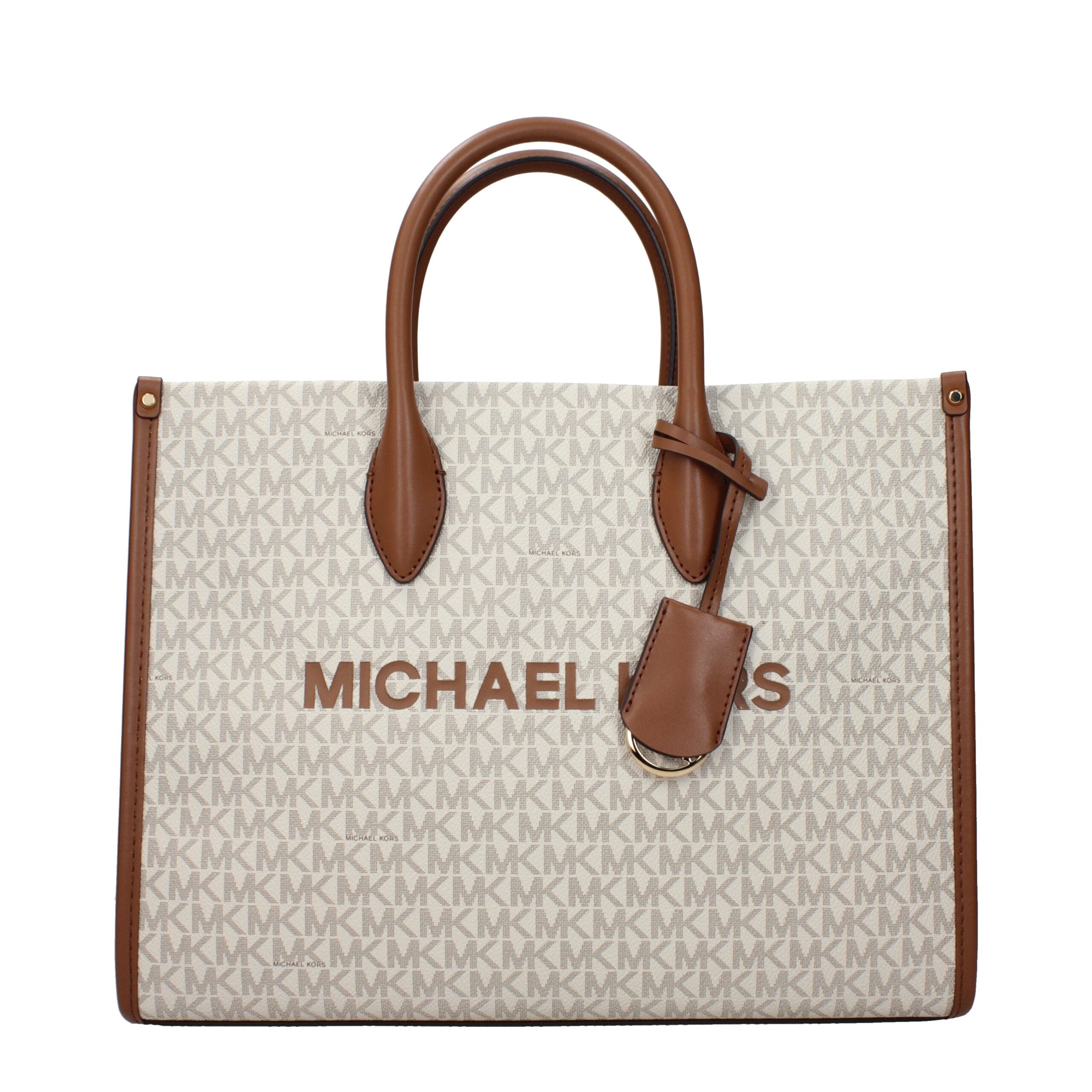 Michael Kors Mirella Logo Tote Bag Vanilla