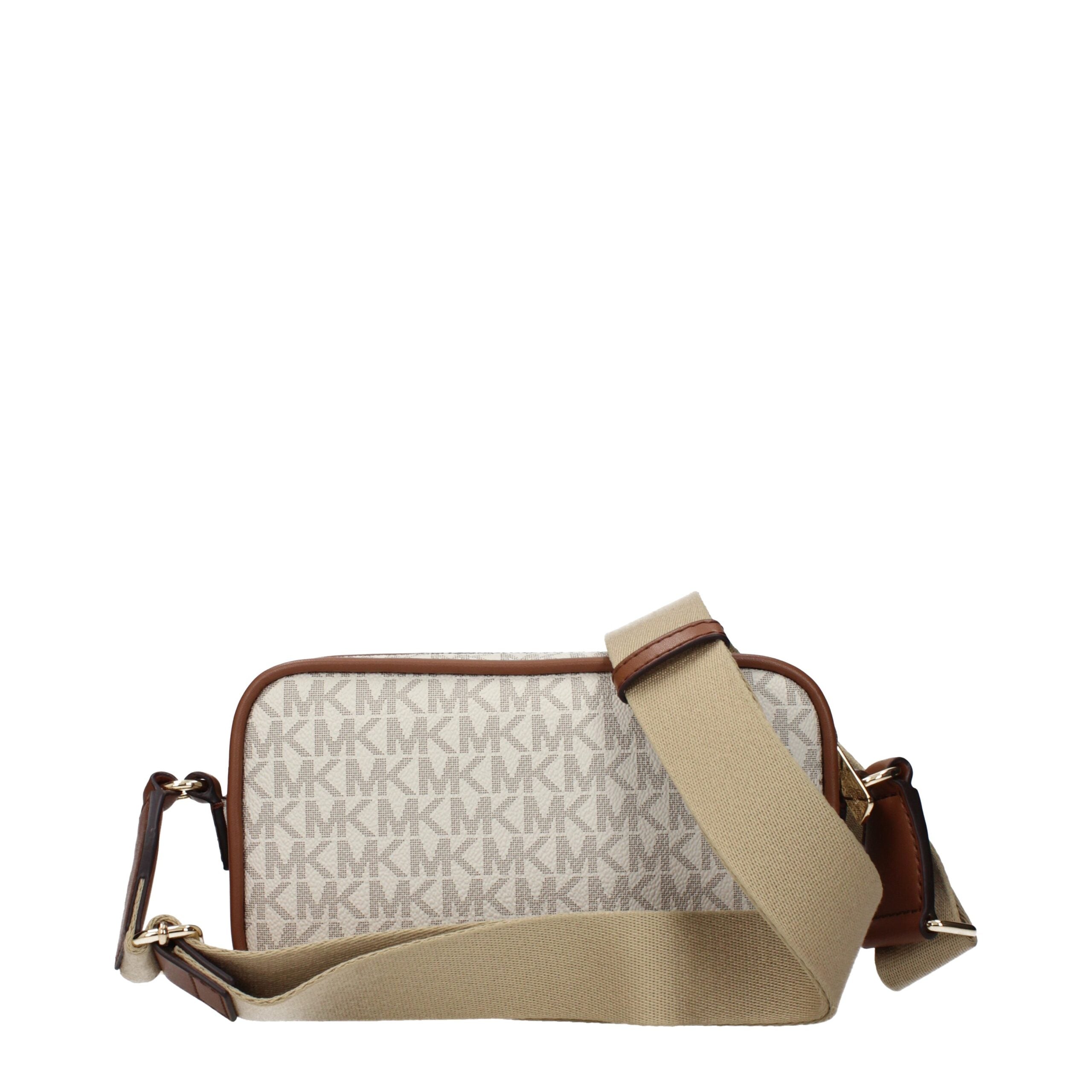 Michael Kors Bradshaw Extra-Small Camera Crossbody Bag Vanilla