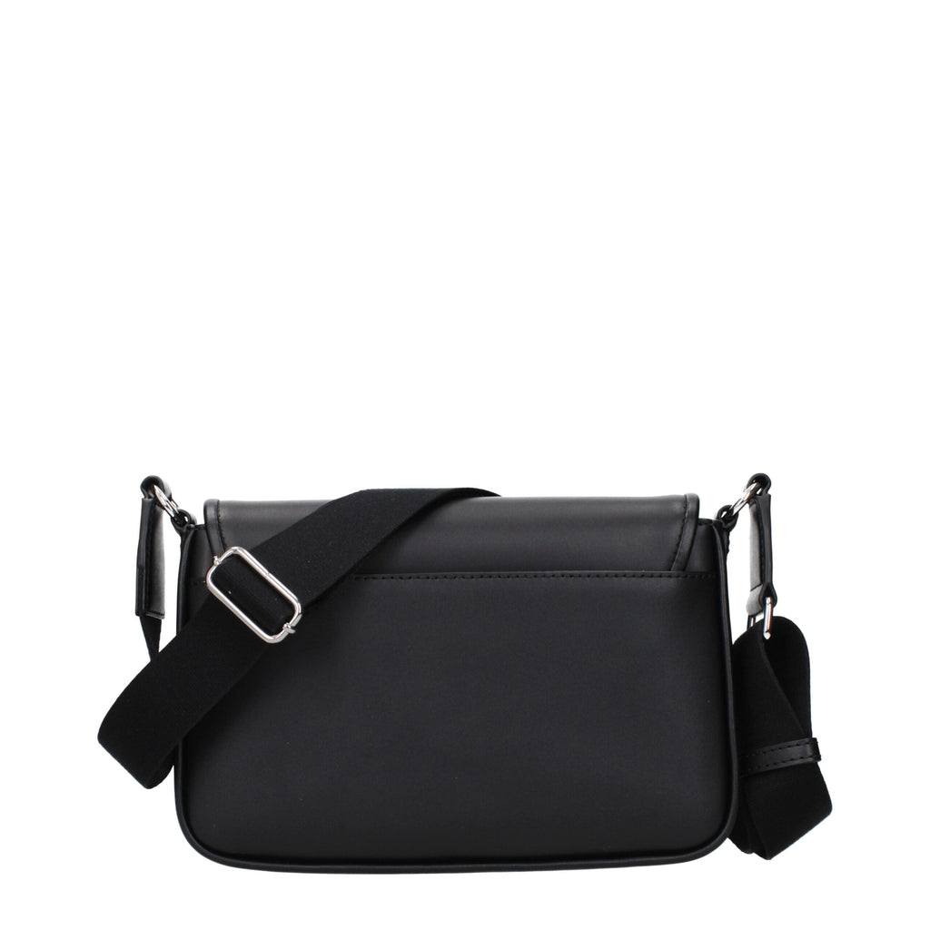 Michael Kors Bradshaw Medium Leather Messenger Bag Black