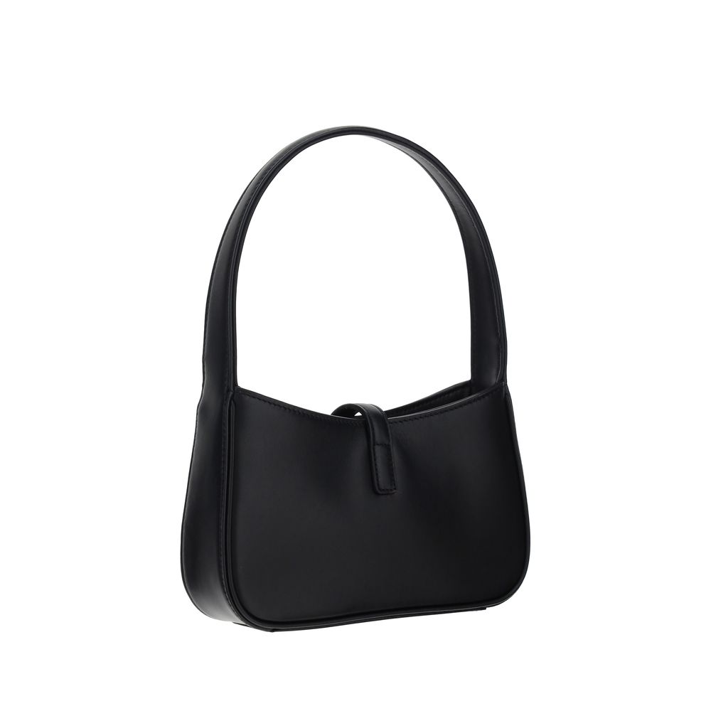 Saint Laurent Le 5 à 7 Mini Shoulder Bag Black Smooth Leather YSL Logo