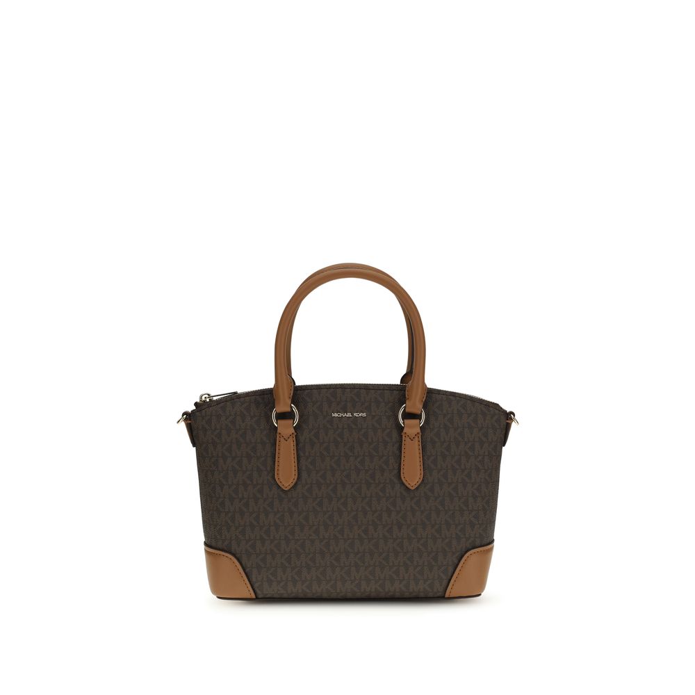 Michael Kors Murphy Medium Logo Satchel Brown