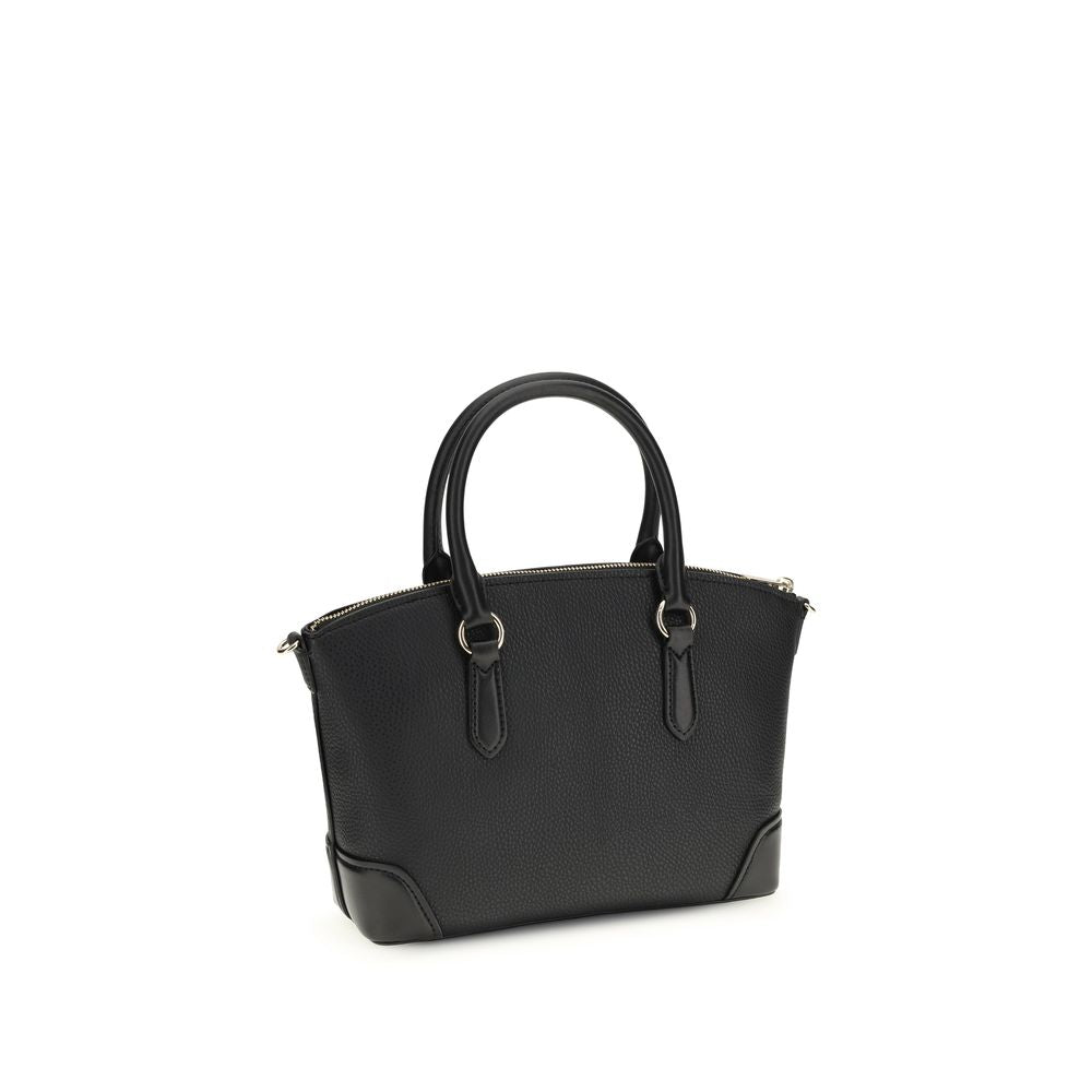 Michael Kors Murphy Medium Leather Satchel Black