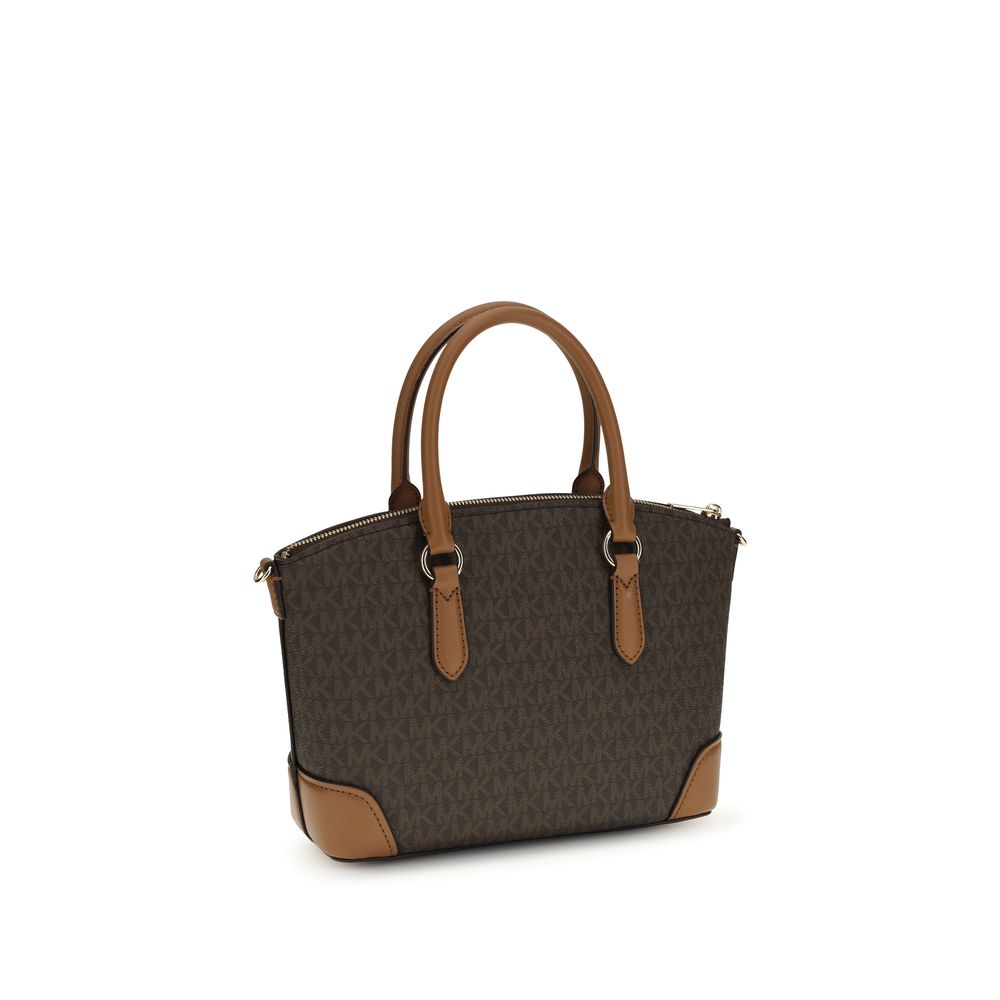 Michael Kors Murphy Medium Logo Satchel Brown