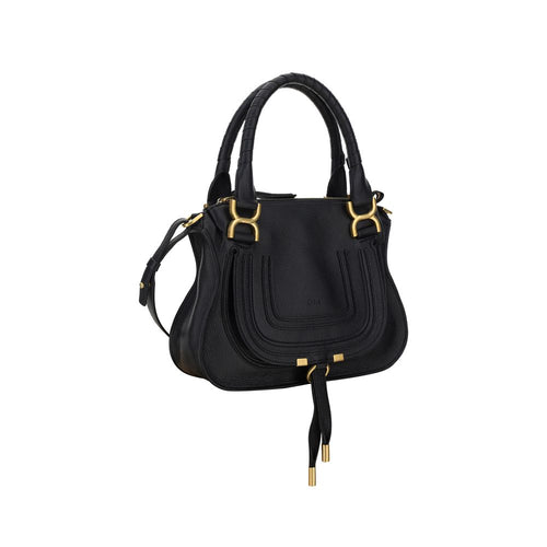 Chloé Marcie Medium Handbag Black Calfskin