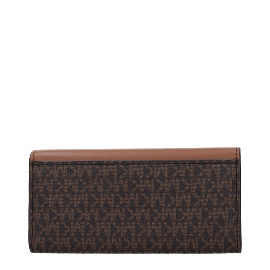 Michael Kors Hamilton Large Logo Wallet Brown
