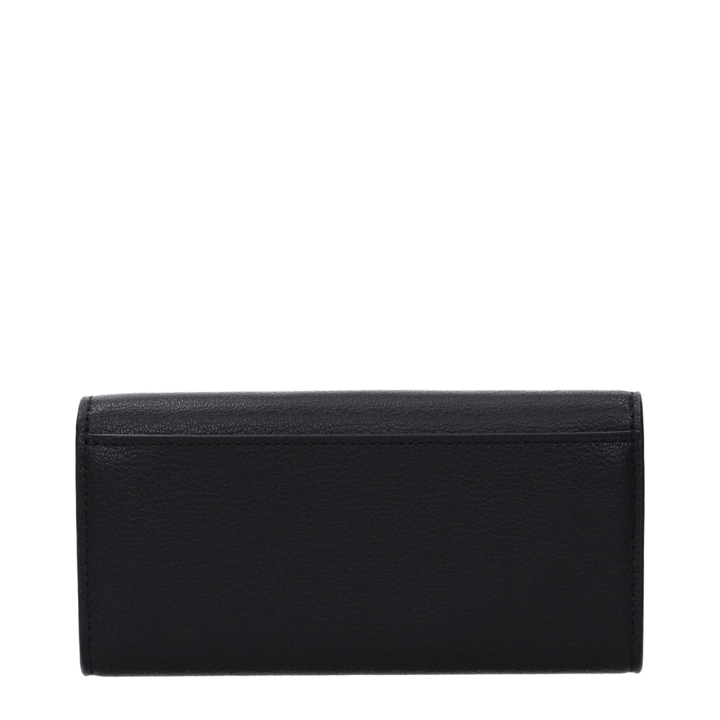 Michael Kors Hamilton Large Leather Wallet Black