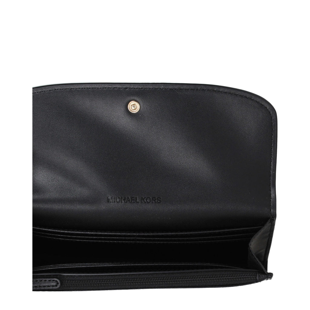 Michael Kors Hamilton Large Leather Wallet Black