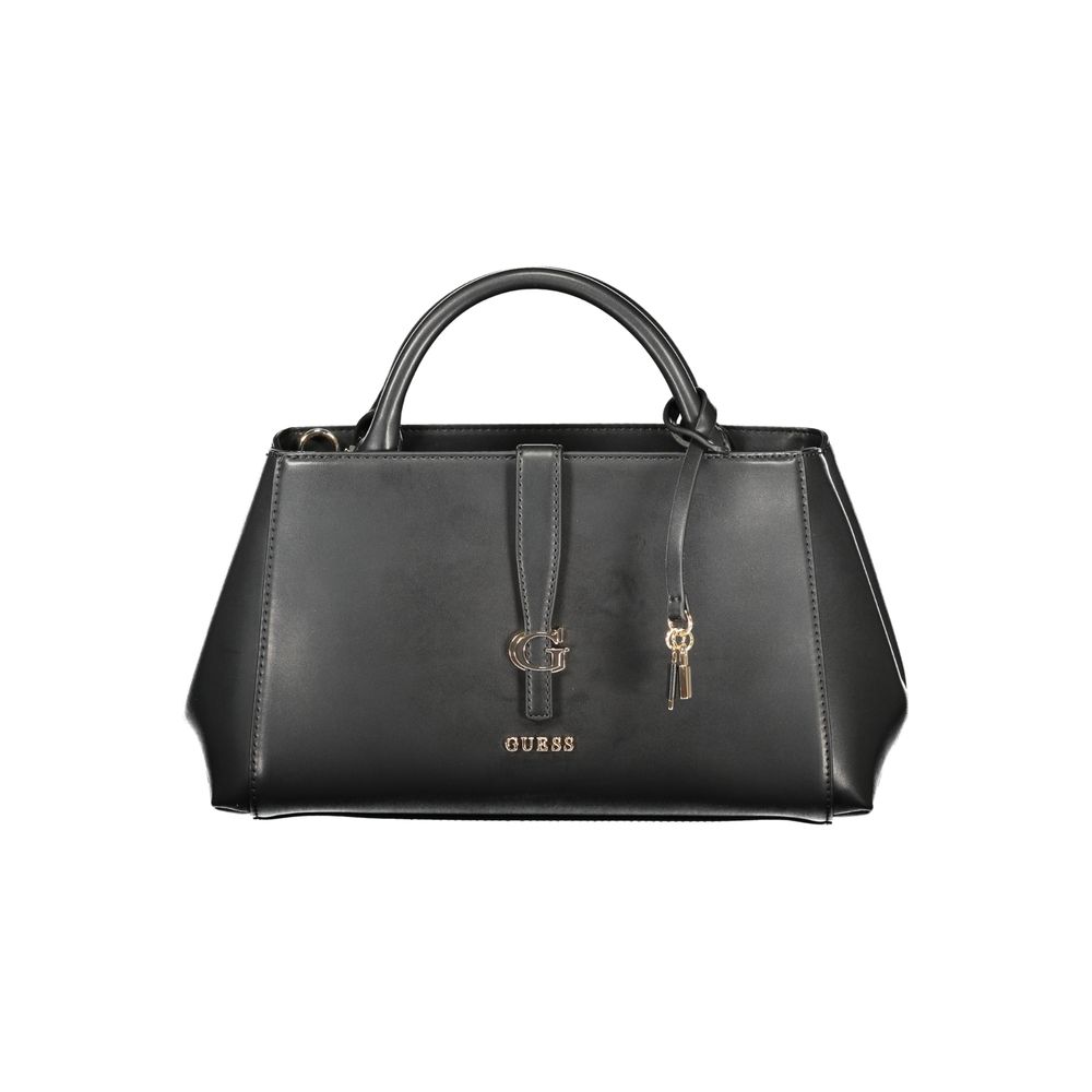 Guess Jeans Carrie Satchel Bag in Black