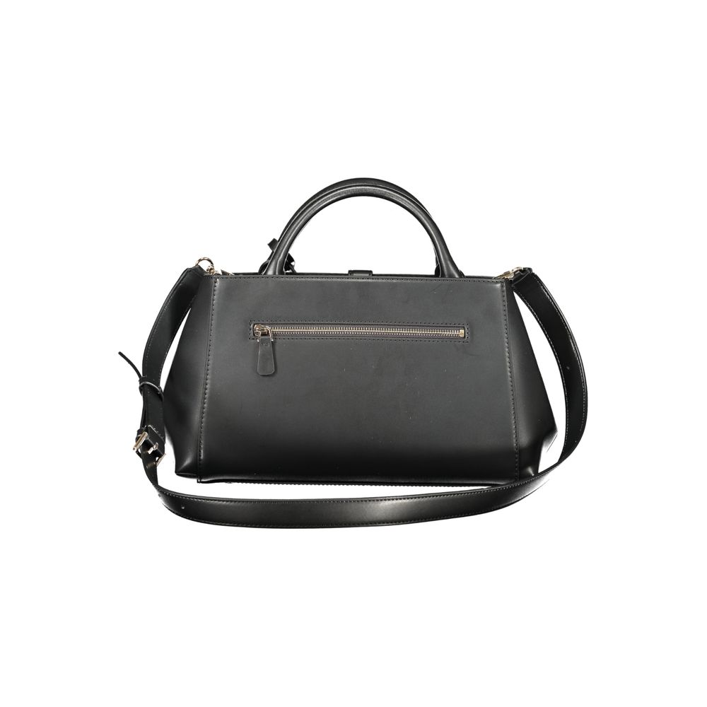 Guess Jeans Carrie Satchel Bag in Black