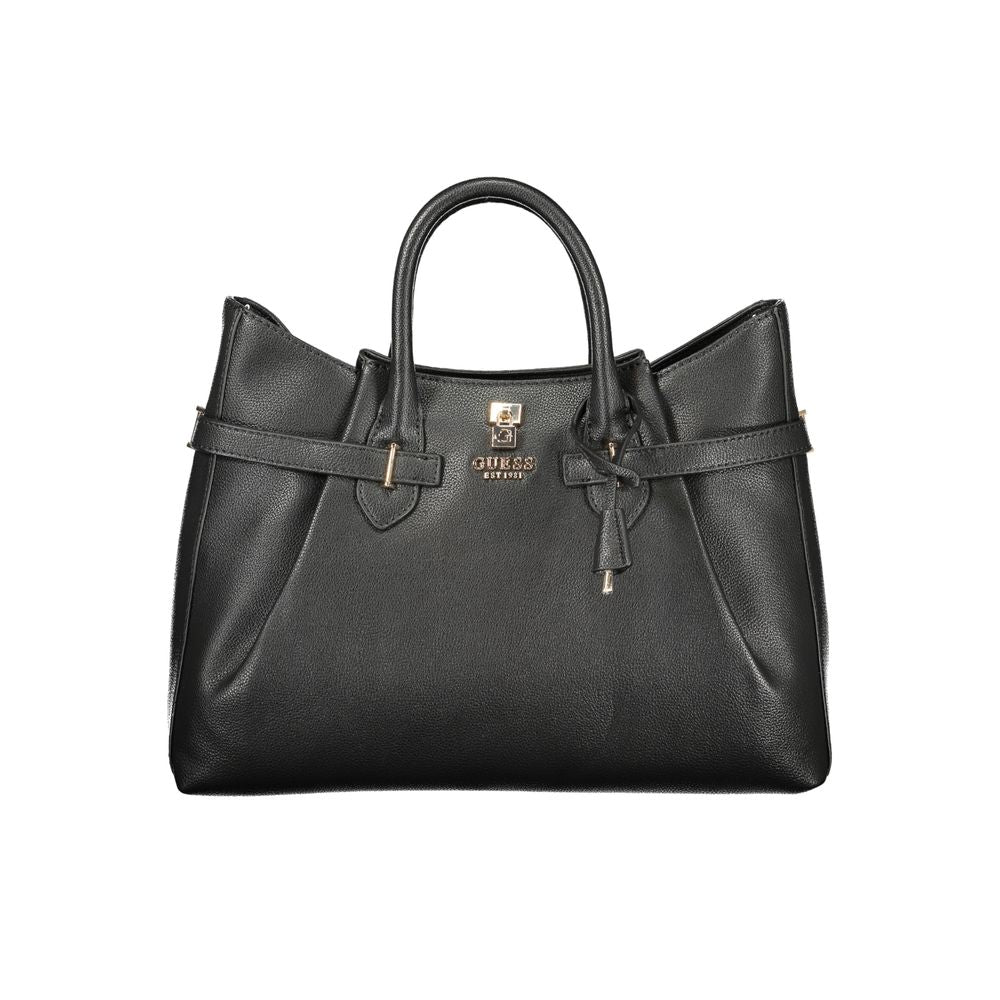 Guess Jeans Yesba Satchel Bag in Black