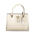 Guess Jeans Noelle II Satchel Bag in Ivory