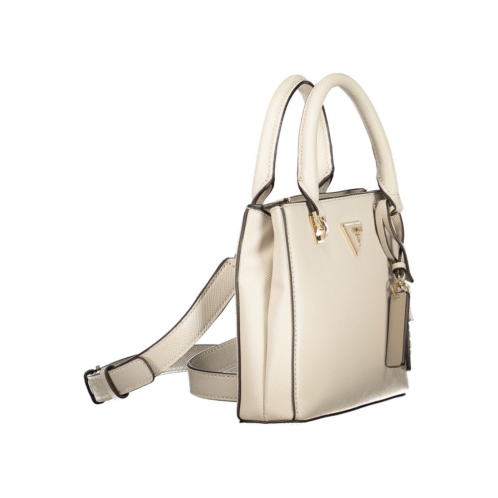 Guess Jeans Noelle II Satchel Bag in Ivory