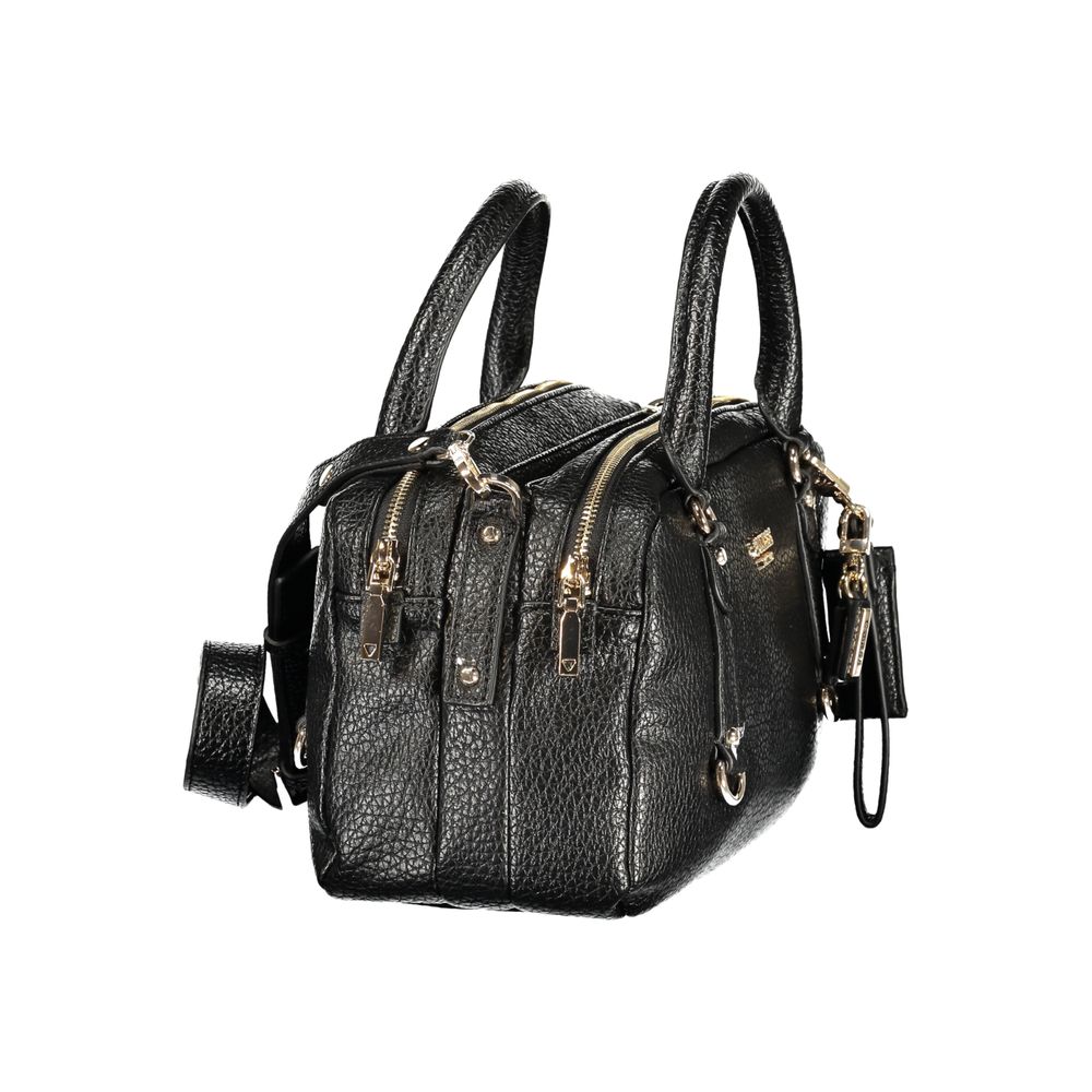 Guess Jeans Marsha Satchel Bag in Black