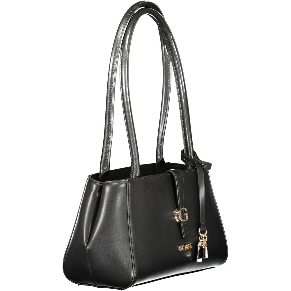 Guess Jeans Carrie Shoulder Bag in Black