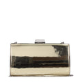 Jimmy Choo Zahra Clutch Gold Metallic Leather