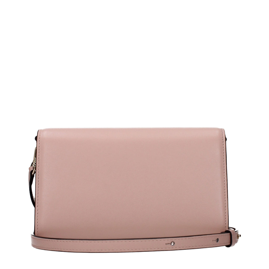 Jimmy Choo Avenue XB Clutch Bag Powder Pink Calf Leather