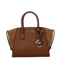Michael Kors Avril Extra-Small Leather and Suede Satchel Luggage