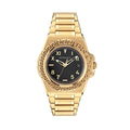 Versace Gold Stainless Steel Dress Watch
