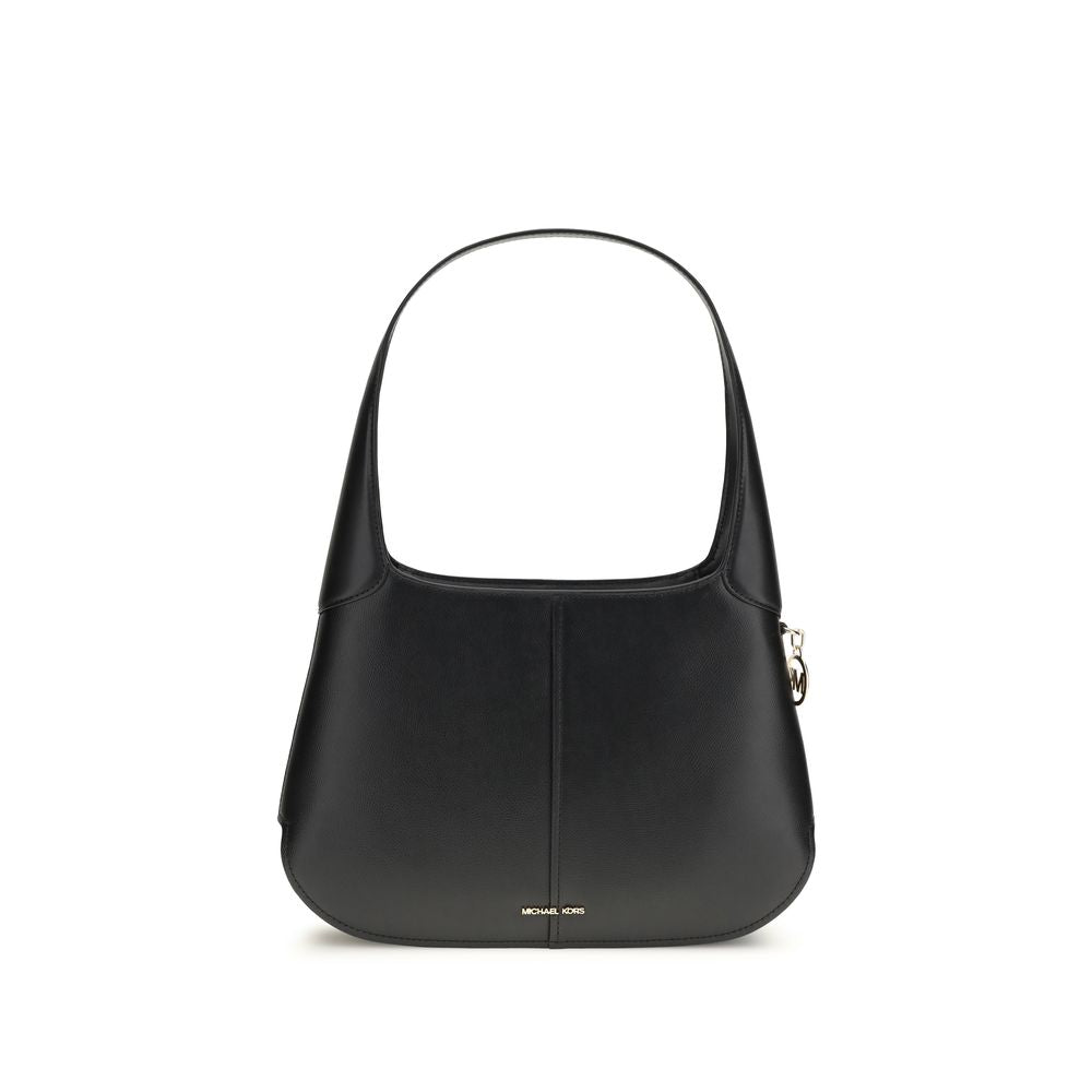 Michael Kors Alice Large Leather Shoulder Bag Black