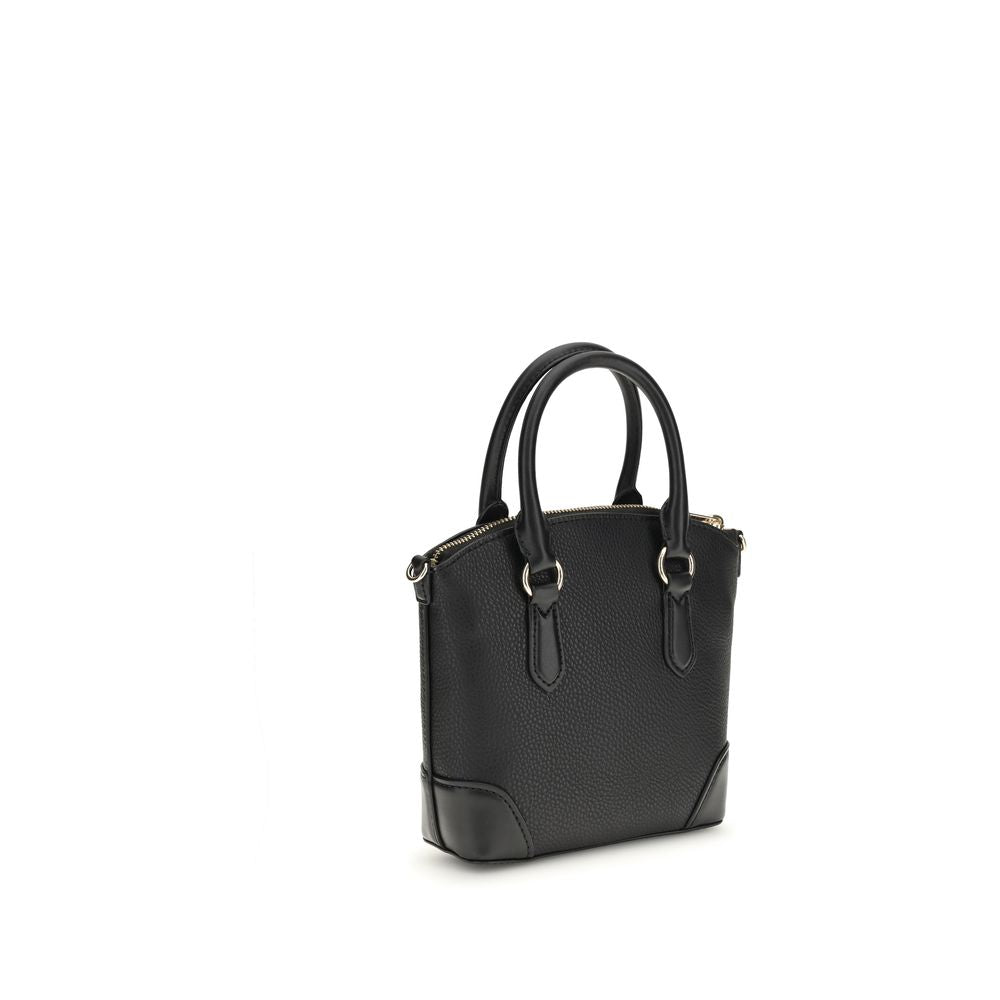 Michael Kors Murphy Small Leather Satchel Bag Black
