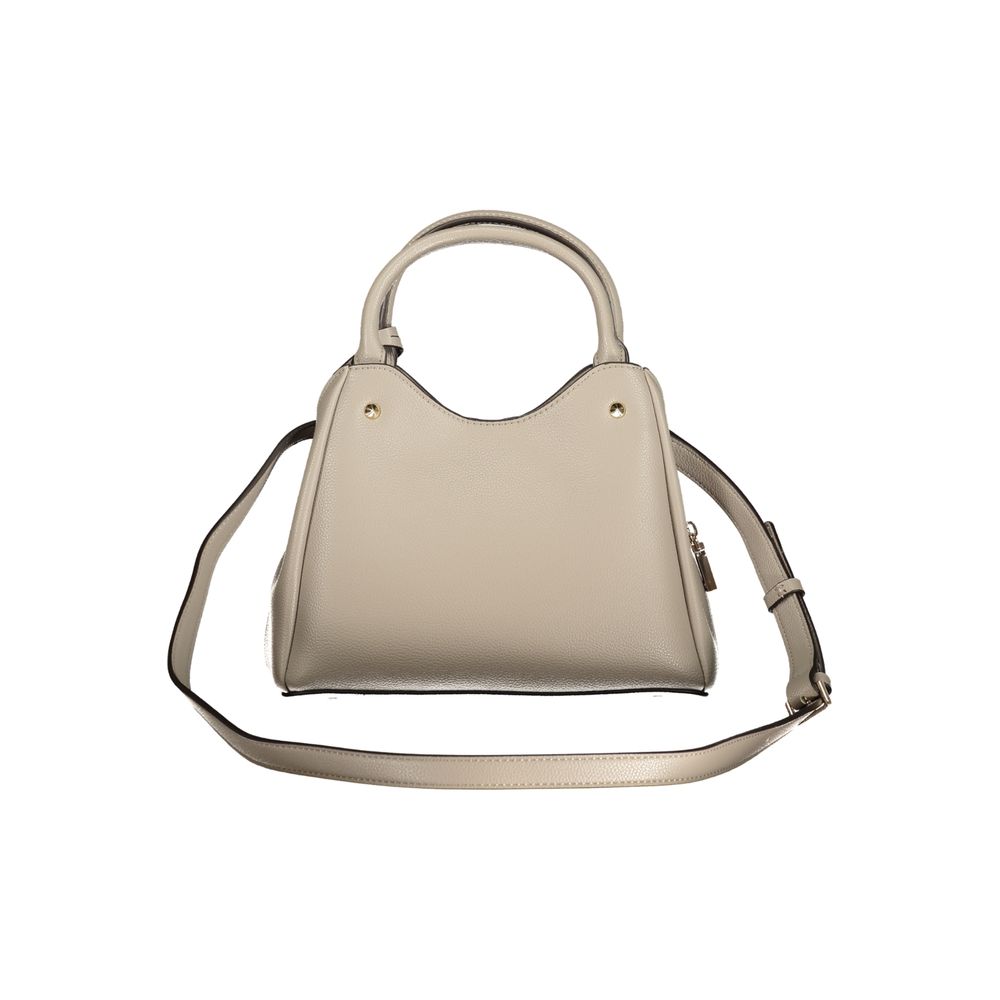 Guess Jeans Meridian II Satchel Bag in Ivory