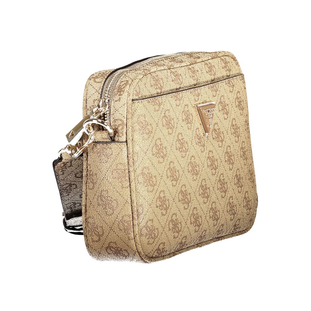 Guess Jeans Meridian II Crossbody Bag in Beige