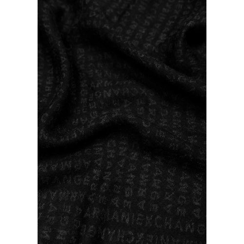 Armani Exchange Logo Scarf Black