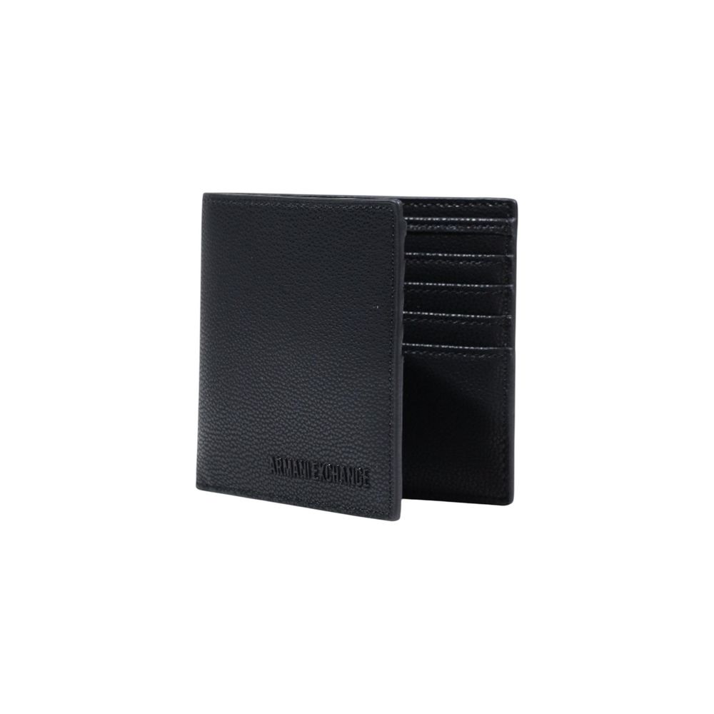 Armani Exchange Black Polyester Wallet
