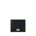 Dolce & Gabbana Black Calf Leather Bos Taurus Wallet