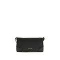 Michael Kors Murphy Medium Leather Shoulder Bag Black