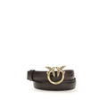 PINKO Brown Calf Leather Bos Taurus Regular Belt