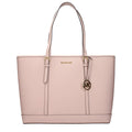 Michael Kors Jet Set Large Leather Tote Bag Powder Blush