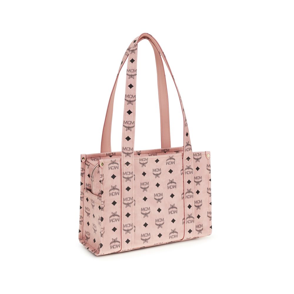 MCM Multicolor Fabric Shoulder Bag