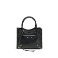 Balenciaga Le City Mini Leather Tote Bag in Black