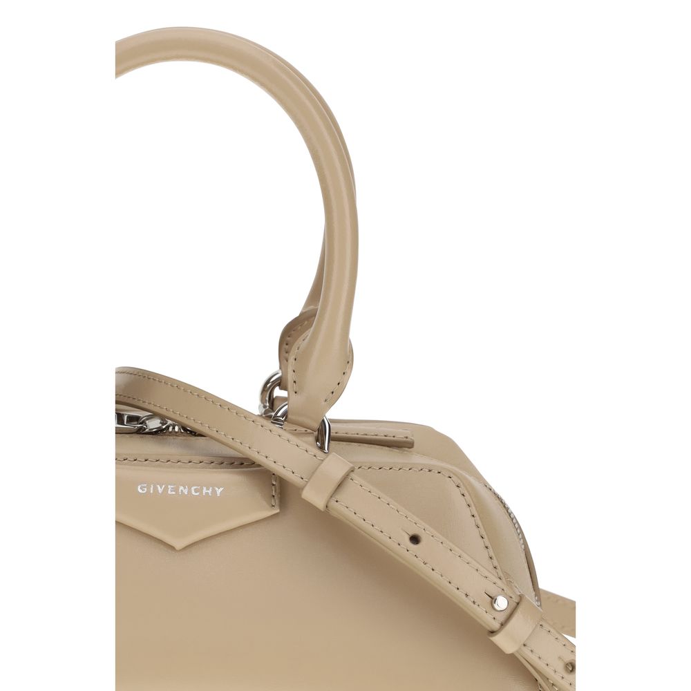 Givenchy Beige Calf Leather Bos Taurus Handbag
