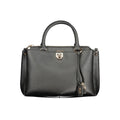 Guess Jeans Structured Satchel Bag in Black